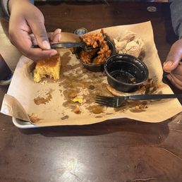 Finished 3 meat PLATTER