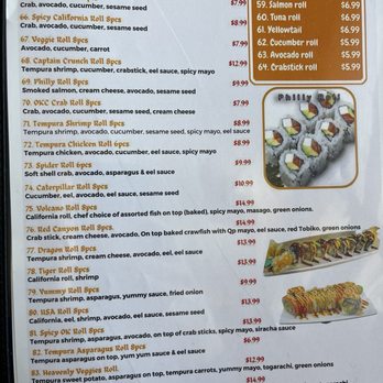 Five Star Sushi - 3/6/24 menu - Sushi Bars Near Me - Warr Acres, Oklahoma