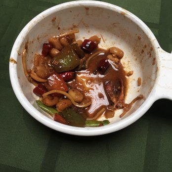 Sichuan Gourmet - All that's left of my Kung pow shrimp and vegetable lo mein. - Chinese Near Me - Sharon, Massachusetts Sichuan Gourmet - All that's left of my Kung pow shrimp and vegetable lo mein. - Chinese Near Me - Sharon, Massachusetts