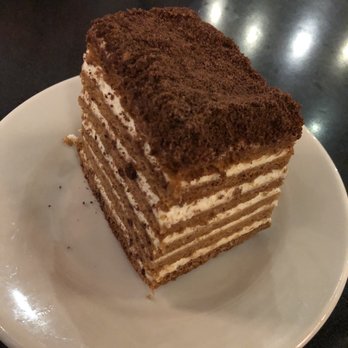 Veselka - Medovik (honey cake) - Ukrainian Near Me - New York, New York Veselka - Medovik (honey cake) - Ukrainian Near Me - New York, New York