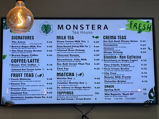 Menu photo 7 Monstera Boba Cafe Tujunga, CA Menu photo 7 Monstera Boba Cafe Tujunga, CA