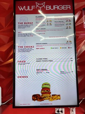 Menu photo 3 Wulf Burger McKinney, TX