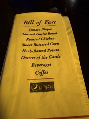 Menu photo 1 Medieval Times Dinner & Tournament Buena Park, CA