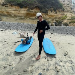 Concept Surf Shop - Practicing pop ups before going in