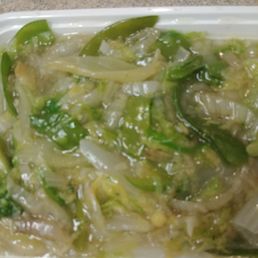 This is the Vegetable Chow Mein. I got no noodles. This is the Vegetable Chow Mein. I got no noodles.