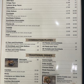Ta Con Todo - Menu 10/4/24 - Mexican Near Me - Livermore, California