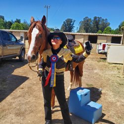 Brooke Carlson Equestrian Center - Love it when I win