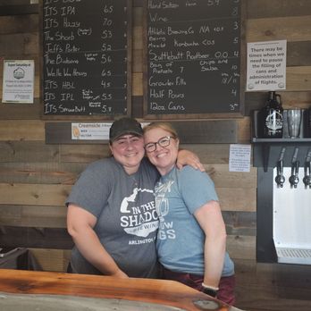 In the Shadow Brewing - Menu & the most fabulous hostesses - Breweries Near Me - Arlington, Washington