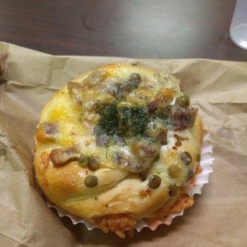 Lily Bloom Bakery - Taro bacon bun, so delicious!!!!! - Bakeries Near Me - Brooklyn, New York Lily Bloom Bakery - Taro bacon bun, so delicious!!!!! - Bakeries Near Me - Brooklyn, New York