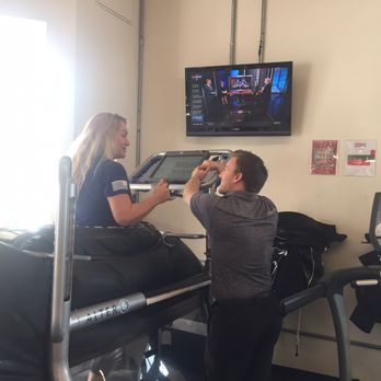 Evolution Physical Therapy - Working with Mike on the Alter G - Physical Therapy Near Me - Culver City, California Evolution Physical Therapy - Working with Mike on the Alter G - Physical Therapy Near Me - Culver City, California
