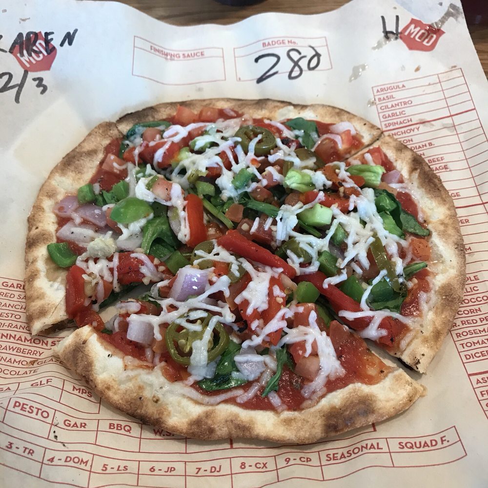 MOD Pizza - VEGAN CHEESE, PEOPLE! - Fast Food Near Me - Kingwood, Texas MOD Pizza - VEGAN CHEESE, PEOPLE! - Fast Food Near Me - Kingwood, Texas
