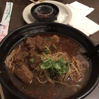 555 Grill - Spicy beef noodle soup - Asian Fusion Near Me - College Station, Texas