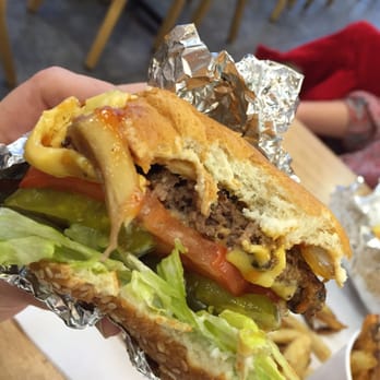Five Guys - Lots of extras - free - Burgers Near Me - Renton, Washington Five Guys - Lots of extras - free - Burgers Near Me - Renton, Washington