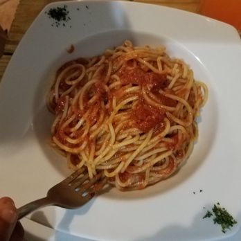 O'Sole Mio - Spaghetti Arrabbiata - Pizza Near Me - Puerto Aventuras, ROO