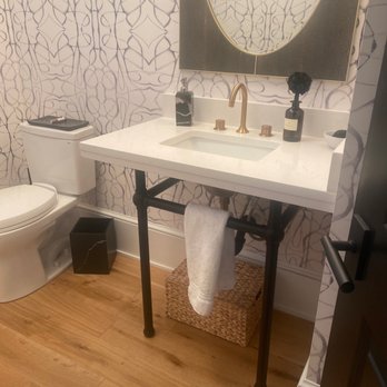 Diamond Stone Works - powder room - Countertop Installation Near Me - Virginia Beach, Virginia