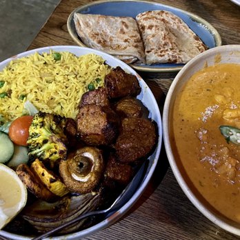 Base Camp - Lamb Skewer Plate, Cashew Curry, Roti - Himalayan/Nepalese Near Me - San Francisco, California