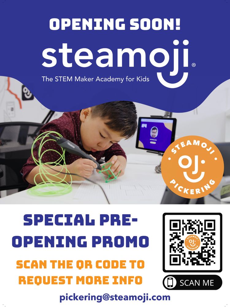 Steamoji - Pickering Logo
