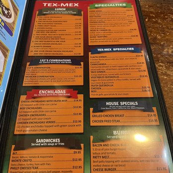 Lily's Cafe - Menu - Latin American Near Me - Plano, Texas Lily's Cafe - Menu - Latin American Near Me - Plano, Texas