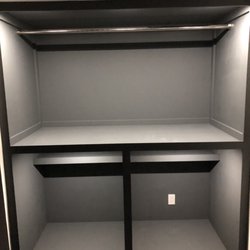 EMP Building Solutions - Custom built in with motion lighting.