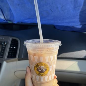Einstein Bros. Bagels - Iced Chai Tea - Bagels Near Me - Long Beach, California Einstein Bros. Bagels - Iced Chai Tea - Bagels Near Me - Long Beach, California