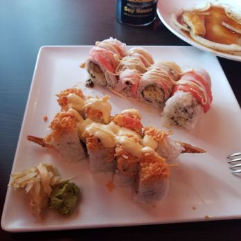 Sushi King - Crazy monkey and Hawaiian roll (top to bottom) - Japanese Near Me - Richmond, Virginia