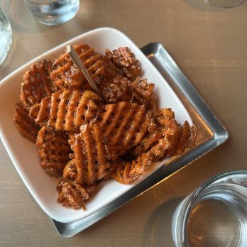 Linger - Sweet Potato Waffle Fries Lunch - Asian Fusion Near Me - Denver, Colorado Linger - Sweet Potato Waffle Fries Lunch - Asian Fusion Near Me - Denver, Colorado
