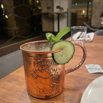 Earls Kitchen + Bar - Non alcoholic mule - Cocktail Bars Near Me - Denver, Colorado Earls Kitchen + Bar - Non alcoholic mule - Cocktail Bars Near Me - Denver, Colorado