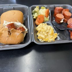 Broulim's Fresh Foods - Excellant smoked kolbassi with 2 sides $8.99