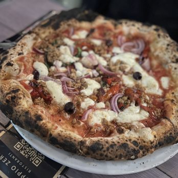 Doppio Zero Mountain View - Salsiccia Pizza Dinner - Pizza Near Me - Mountain View, California