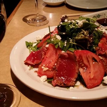 Yoshi's - Pan Seared Peppered Maguro Salad - Delicious! - Jazz & Blues Near Me - Oakland, California Yoshi's - Pan Seared Peppered Maguro Salad - Delicious! - Jazz & Blues Near Me - Oakland, California