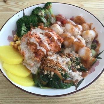 Hanami - Delicious poke bowl, with all the fixin's!! ^_^ - Ramen Near Me - San Leandro, California