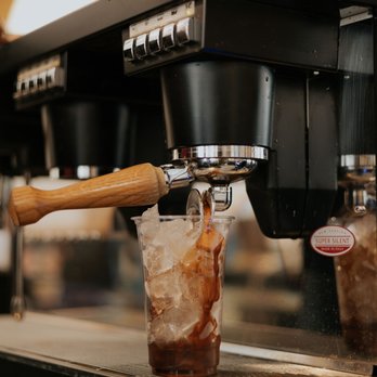 Sojourn Cafe - a close up of a coffee machine - Cafes Near Me - Brewster, Ohio