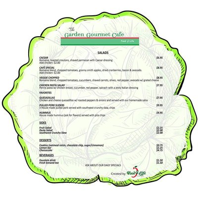 Menu photo 2 Garden Gourmet Cafe Grapevine, TX