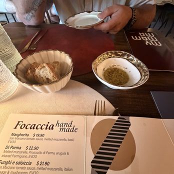 MyMamma - Homemade bread with EVOO - Italian Near Me - Sarasota, Florida