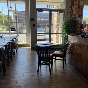 Amalfi Mediterranean Fusion - Set up for check in - Mediterranean Near Me - Dublin, California