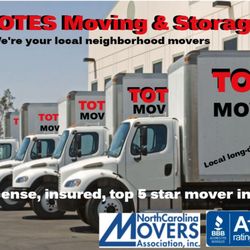 Totes On Demand Moving & Storage - Need movers? 3 movers and truck $140 hr