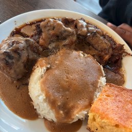 Smothered Oxtail Plate