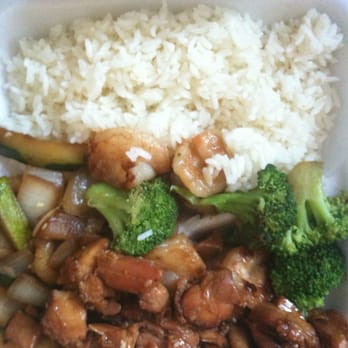Mikoto Express - Hibachi Shrimp & Chicken with white rice - Japanese Near Me - Fayetteville, North Carolina