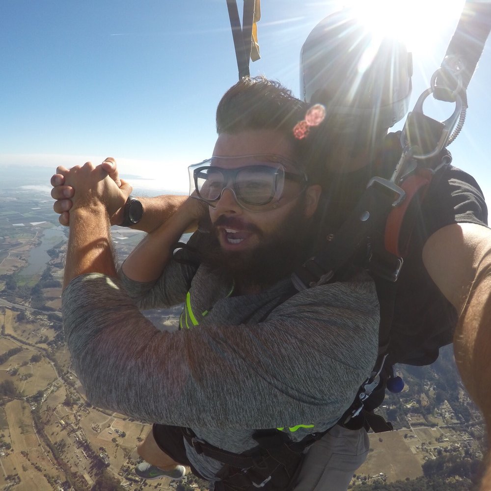 Skydive Surfcity Santa Cruz - Solid high five for making it out safely - Skydiving Near Me - Watsonville, California Skydive Surfcity Santa Cruz - Solid high five for making it out safely - Skydiving Near Me - Watsonville, California