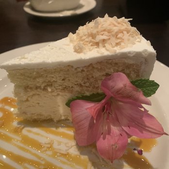 Wild Sage Bistro - "Soon to Be Famous Coconut Cream Layer Cake - New American Near Me - Spokane, Washington
