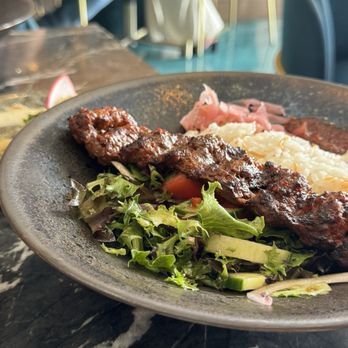 Levant - Beef Shish Tray - Middle Eastern Near Me - Miami, Florida Levant - Beef Shish Tray - Middle Eastern Near Me - Miami, Florida