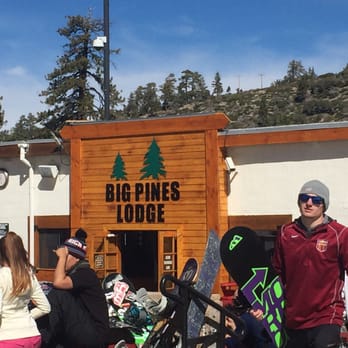 Mountain High Resort - Lodge at the mountain base.  Stop by the Foggy Goggle for some brews - Ski Resorts Near Me - Wrightwood, California