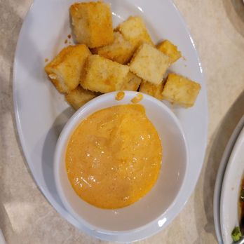 New Asia Restaurant - Fried tofu with yum yum sauce - Chinese Near Me - Germantown, Tennessee