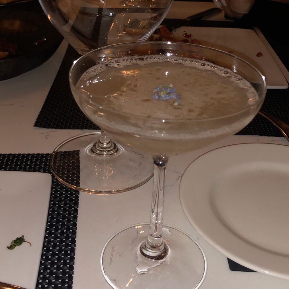 Yummy lavender martini! Yummy lavender martini!