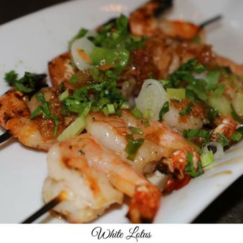 White Lotus - Grilled Shrimp Skewers - Vietnamese Near Me - Saskatoon, Saskatchewan White Lotus - Grilled Shrimp Skewers - Vietnamese Near Me - Saskatoon, Saskatchewan