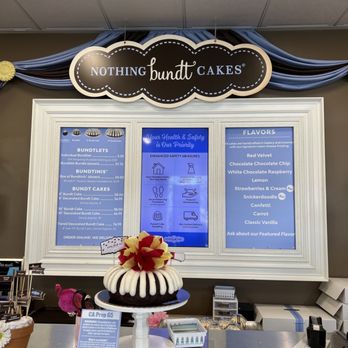 Nothing Bundt Cakes - Menu board - Bakeries Near Me - West Covina, California Nothing Bundt Cakes - Menu board - Bakeries Near Me - West Covina, California