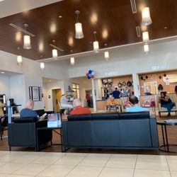 Germain Toyota of Naples - Waiting for my 10k Toyota Camry Hybrid to be serviced. First time here..optimistic.