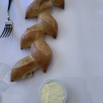 Bouchon - Bread and butter...with no plates which I thought was awkward - French Near Me - Yountville, California Bouchon - Bread and butter...with no plates which I thought was awkward - French Near Me - Yountville, California