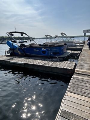 The Dock on Wallenpaupack by null
