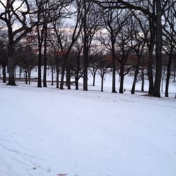 Wilson Park - Sledding fun
